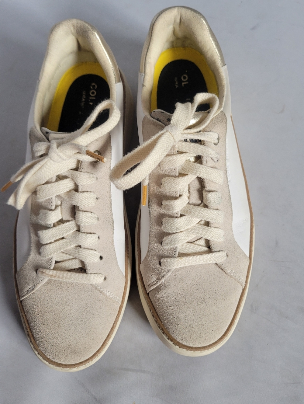 Cole Haan Women's Grandpro Topspin Sneaker White size 8.5 B⁷ - Picture 2 of 6